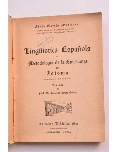 Lingüística española y metodología de la...