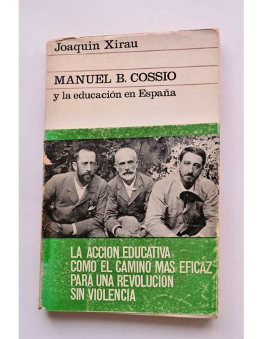 Manuel B. Cossío y la educación en España