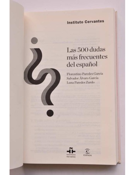 Las 500 dudas más frecuentes del español