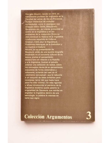 Saussure. Presentación y textos