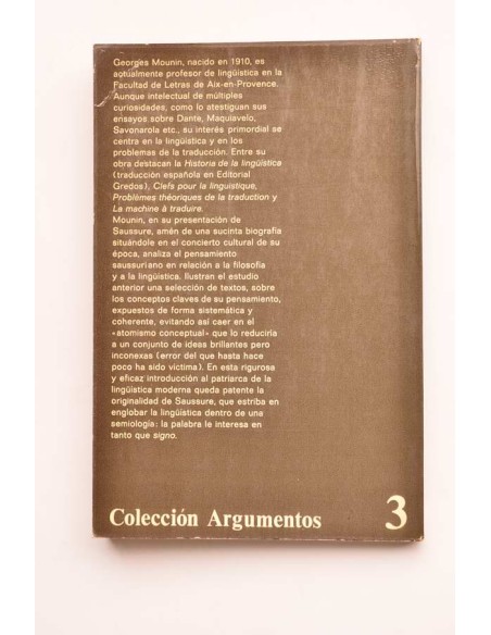 Saussure. Presentación y textos