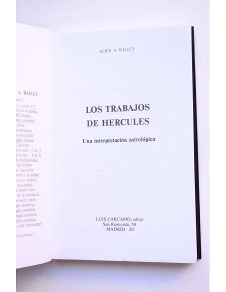 Los trabajos de Hércules. Una interpretación astrológica