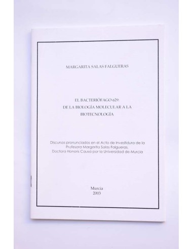 El bacteriófago 029: de la biología molecular a la biotecnología