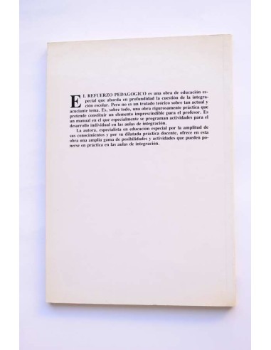 El refuerzo pedagógico