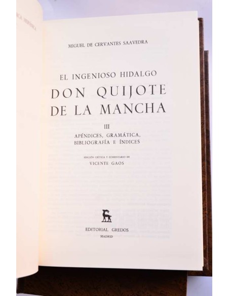 Don Quijote de la Mancha