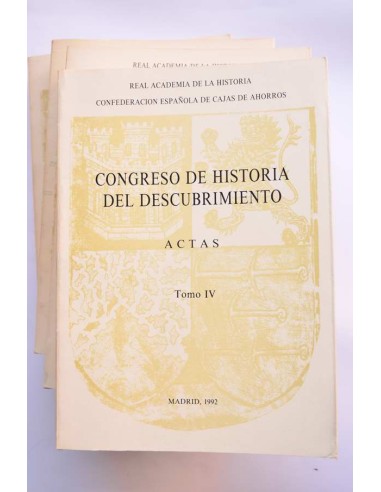 Congreso de Historia del Descubrimiento (1492 -...