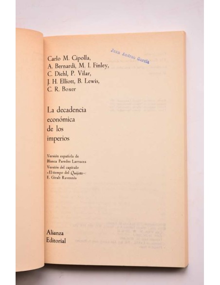 La decadencia económica de los imperios