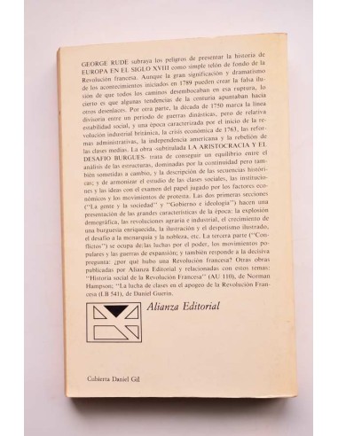 Europa en el siglo XVIII. La aristocracia y el...