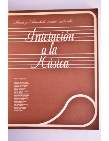 Iniciación a la música