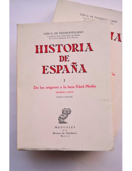 Historia de España. De los orígenes a la baja Edad Media