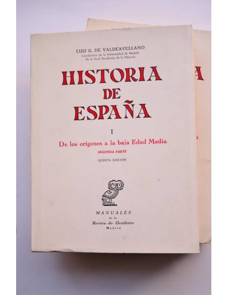 Historia de España. De los orígenes a la baja Edad Media