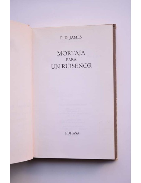 Mortaja para un ruiseñor