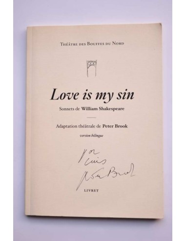 Love is my sin (livret)