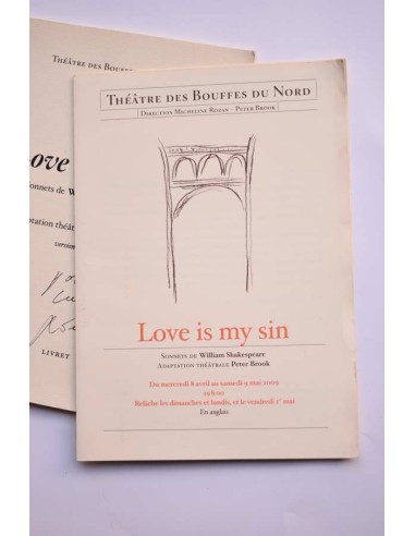 Love is my sin (livret)