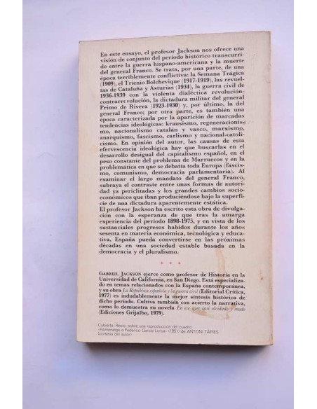 Aproximación a la España contemporánea 1898 - 1975