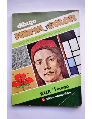 Forma y color. Dibujo. 1º curso de B.U.P.