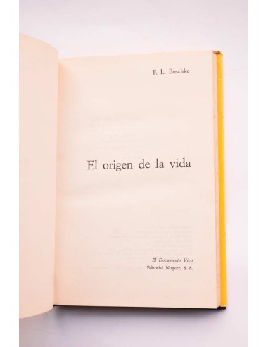 El origen de la vida