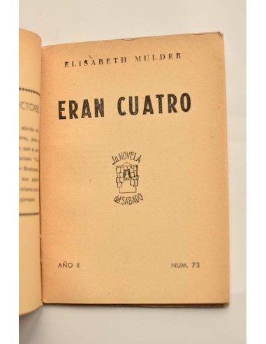 Eran cuatro