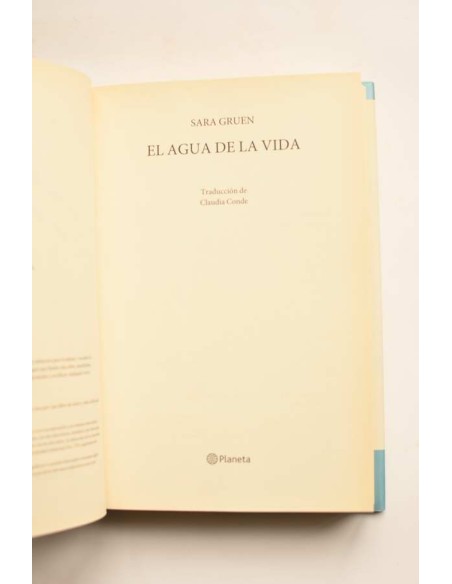 El agua de la vida