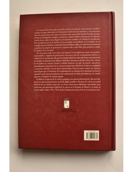Ciencia e instituciones científicas en la Región de Murcia (1750 - 1936)