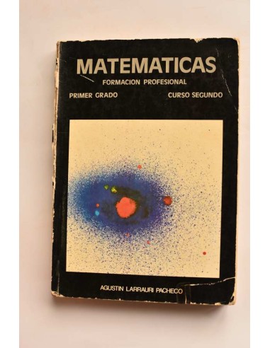 Matemáticas. Primer grado de Formación Profesional. Curso segundo