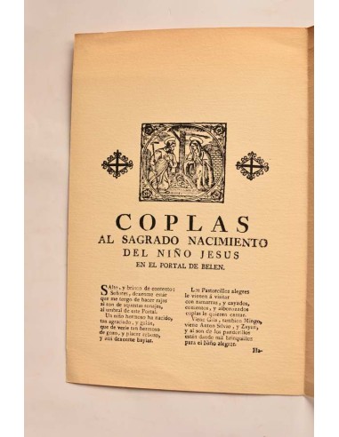 Coplas al Sagrado Corazón de Jesús en el Portal...