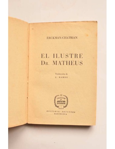 El ilustre Dr. Matheus