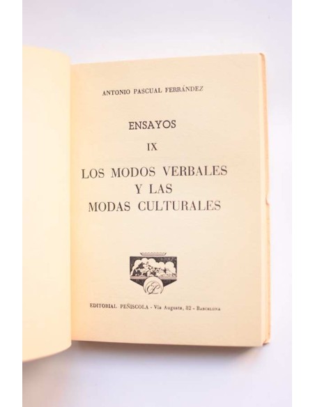 Los modos verbales y las modas culturales
