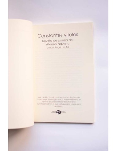 Constantes vitales. Revista de poesía del...