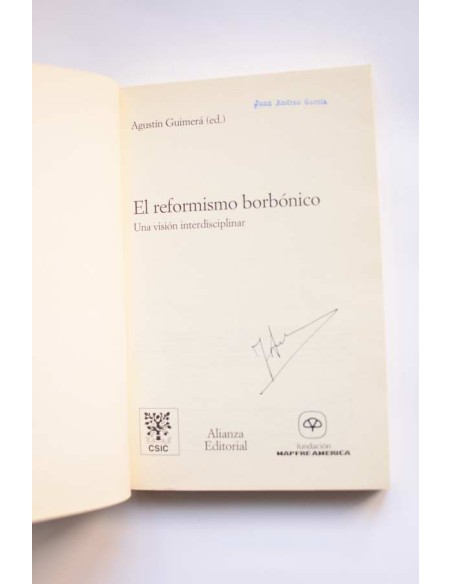 El reformismo borbónico. Una visión interdisciplinar