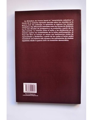Disidencias en el franquismo (1939 - 1975)