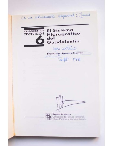 El sistema hidrográfico del Guadalentín