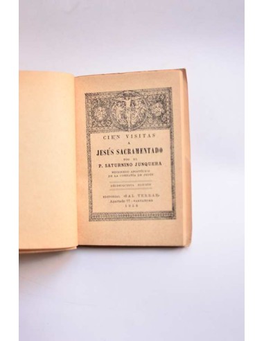 Cien visitas a Jesús sacramentado