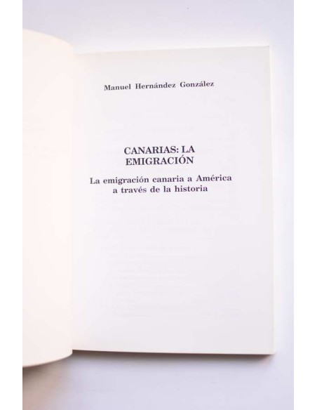 Canarias: la emigración