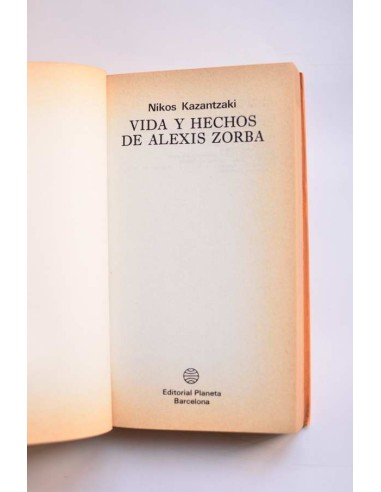 Vida y hechos de Alexis Zorba
