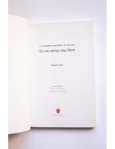 IV Certámen Nacional de Relatos. En mi verso...
