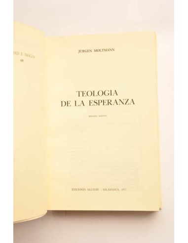 Teología de la esperanza