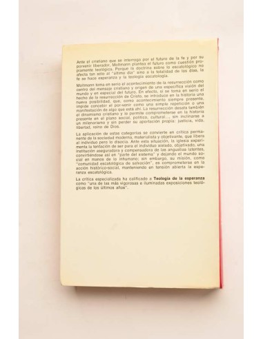 Teología de la esperanza
