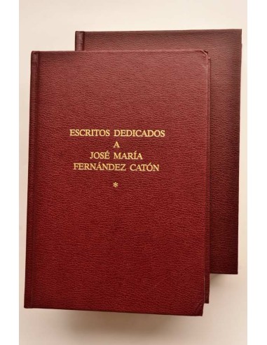 Escritos dedicados a José María Fernández Catón