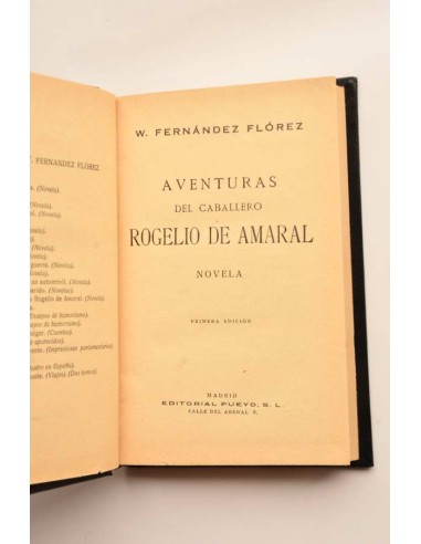 Aventuras del caballero Rogelio de Amaral