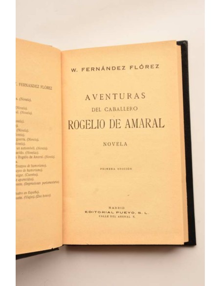 Aventuras del caballero Rogelio de Amaral