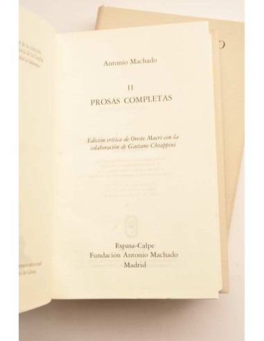 Antonio Machado. Poesías completas