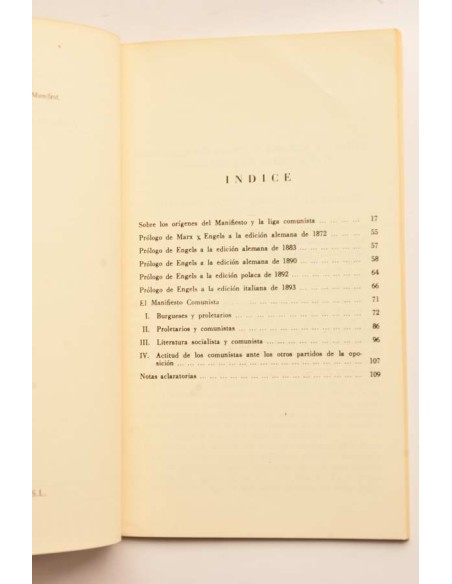 El manifiesto comunista