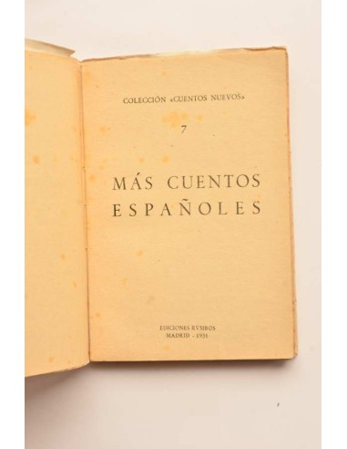 Más cuentos españoles