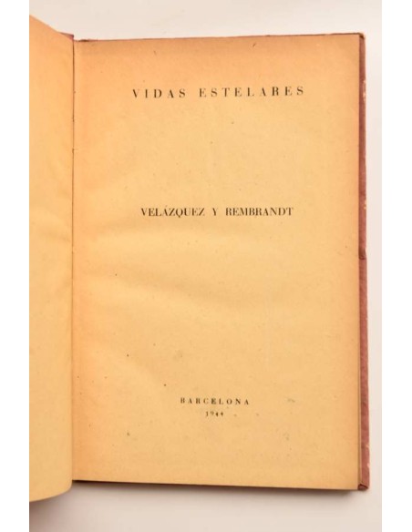 Velázquez y Rembrandt