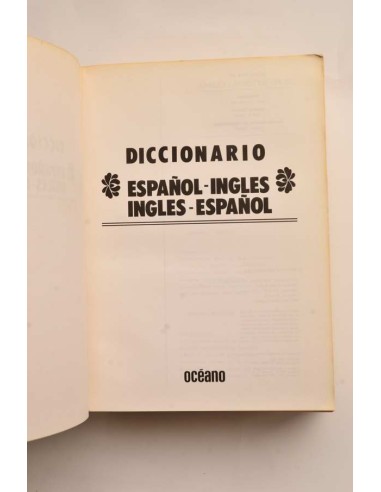 Diccionario español - inglés, inglés - español