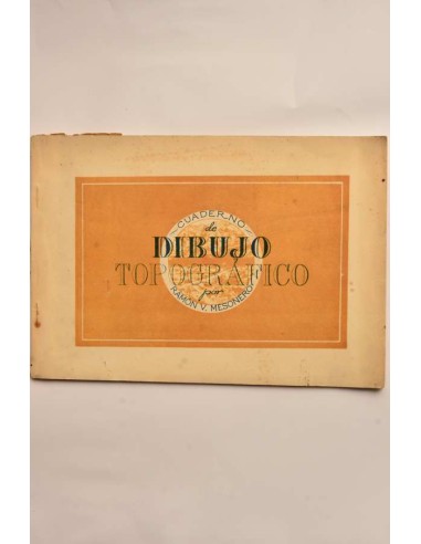 Cuaderno de dibujo topográfico