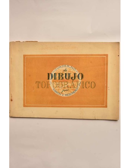 Cuaderno de dibujo topográfico