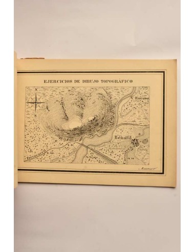 Cuaderno de dibujo topográfico