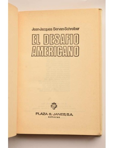 El desafío americano